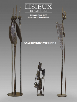 Belle vente aux enchères le samedi 9 novembre 2013