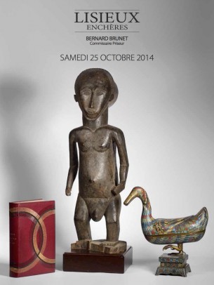 Belle vente aux enchères samedi 25 octobre 2014